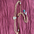 Golden 3-Layer Pendant Choker