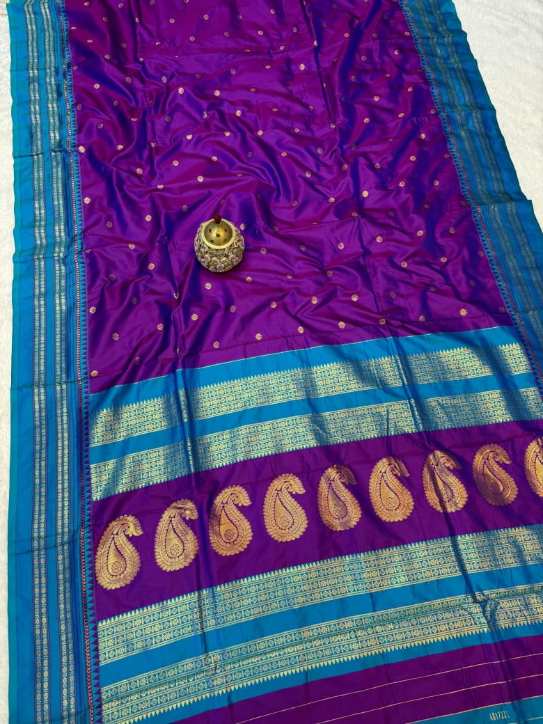 नारायणपेठ पैठणी साडी (Narayanpeth Paithani Saree)