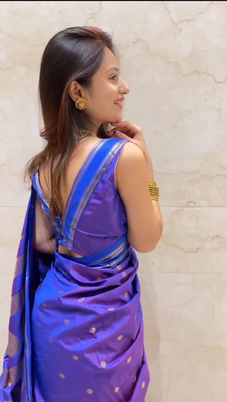 नारायणपेठ पैठणी साडी (Narayanpeth Paithani Saree)