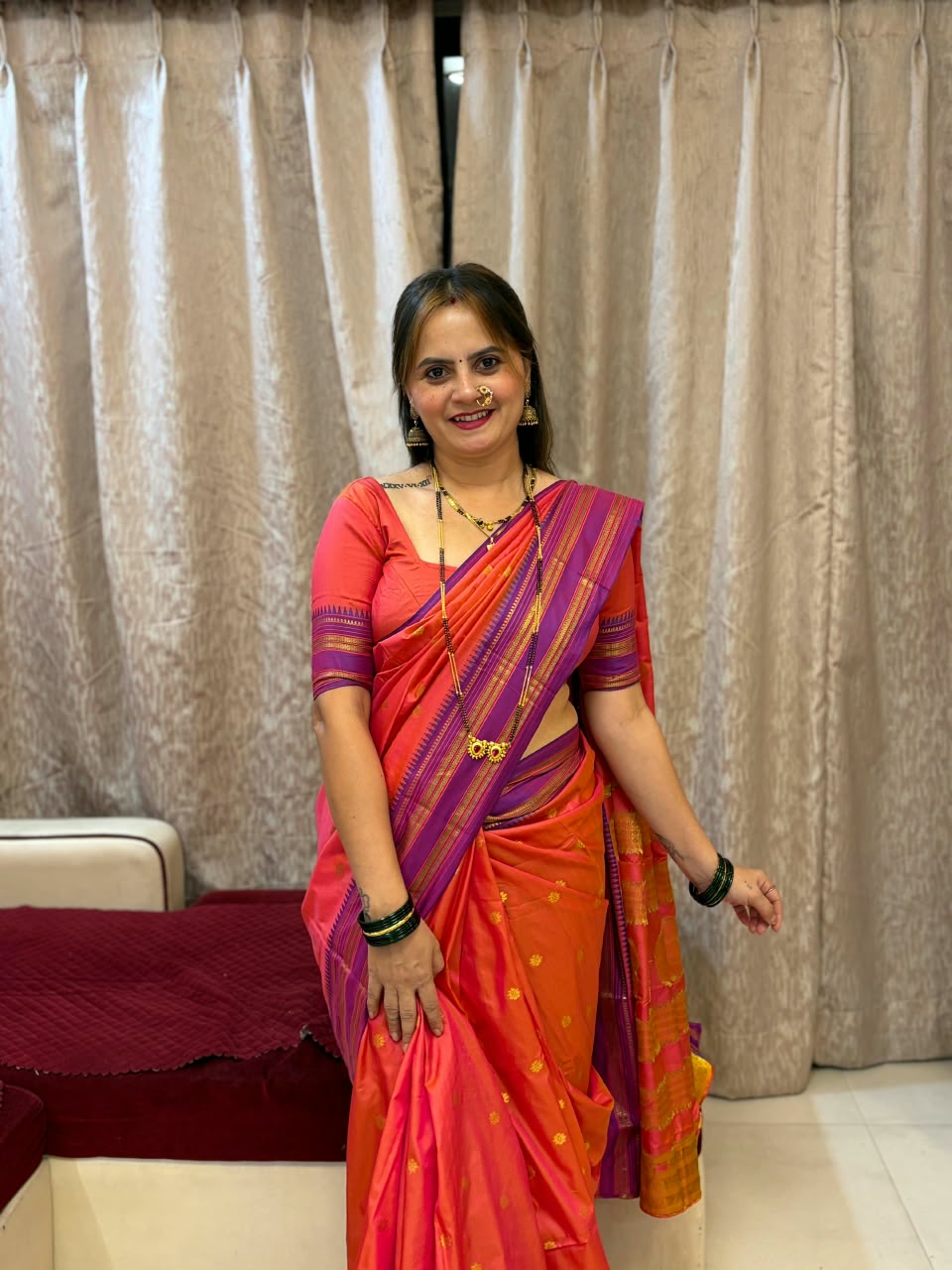 नारायणपेठ पैठणी साडी (Narayanpeth Paithani Saree)