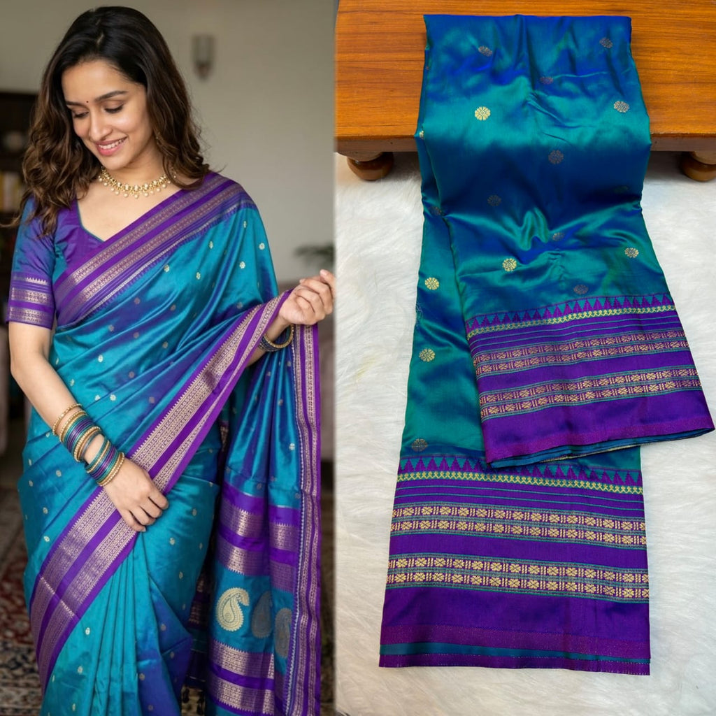नारायणपेठ पैठणी साडी (Narayanpeth Paithani Saree)