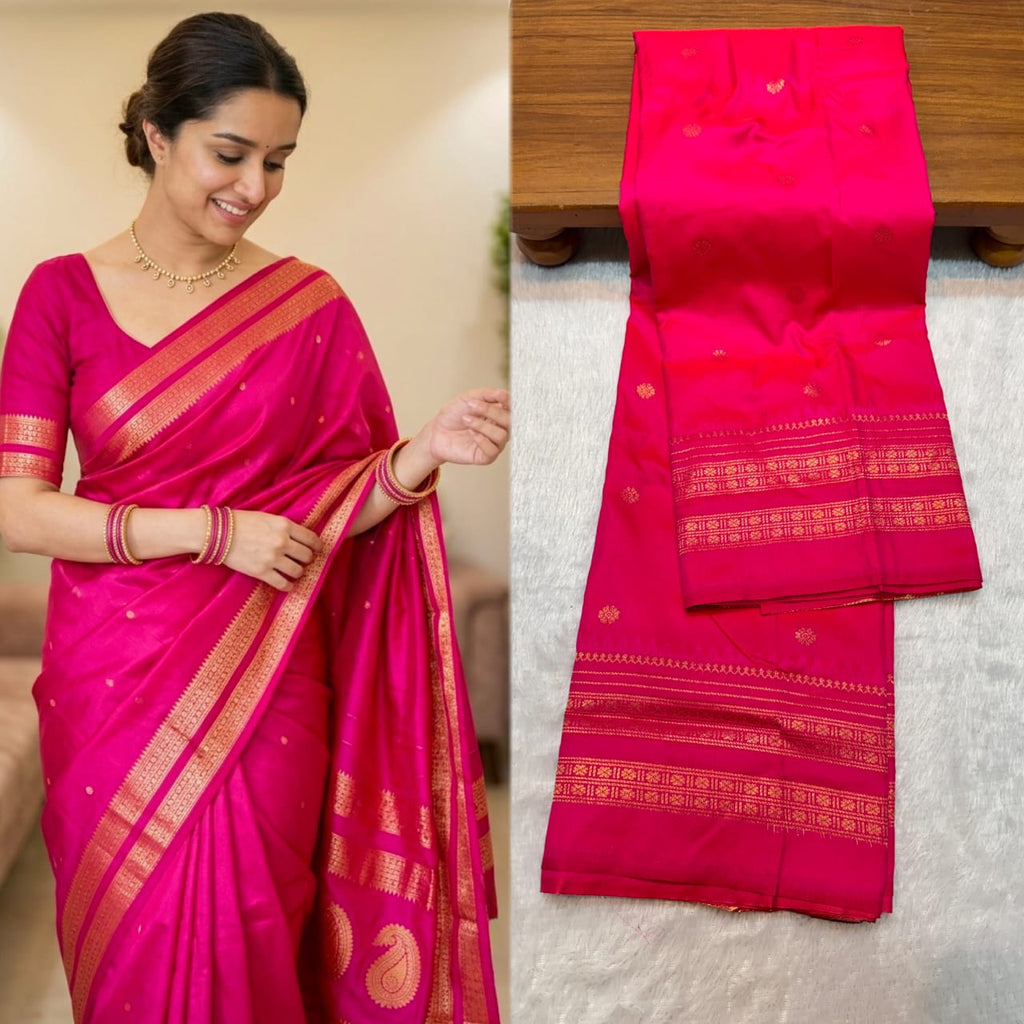 नारायणपेठ पैठणी साडी (Narayanpeth Paithani Saree)