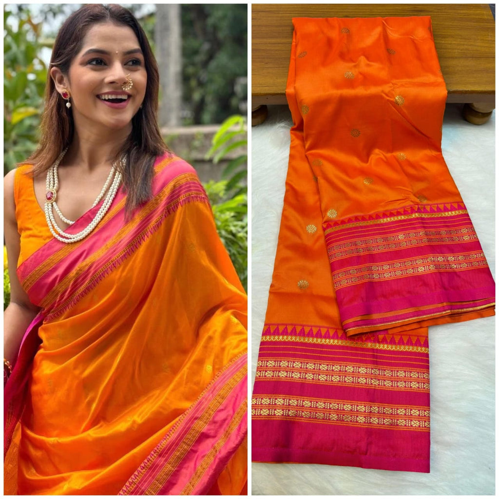 नारायणपेठ पैठणी साडी (Narayanpeth Paithani Saree)