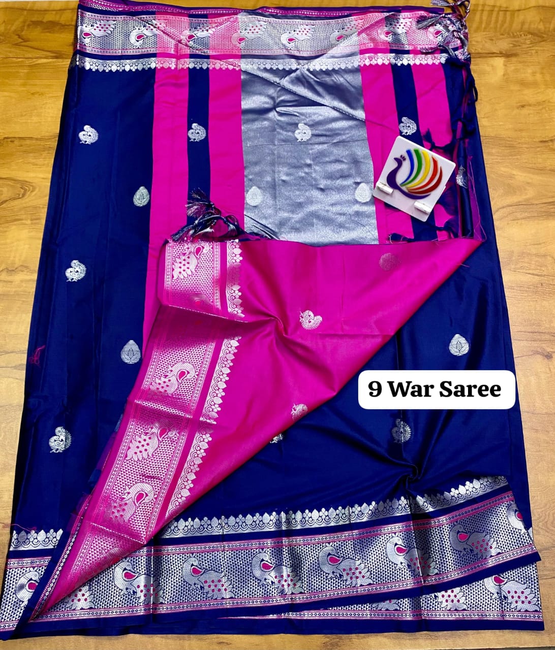 नऊवारी पैठणी Nauvari ( 9 Yard ) Paithani
