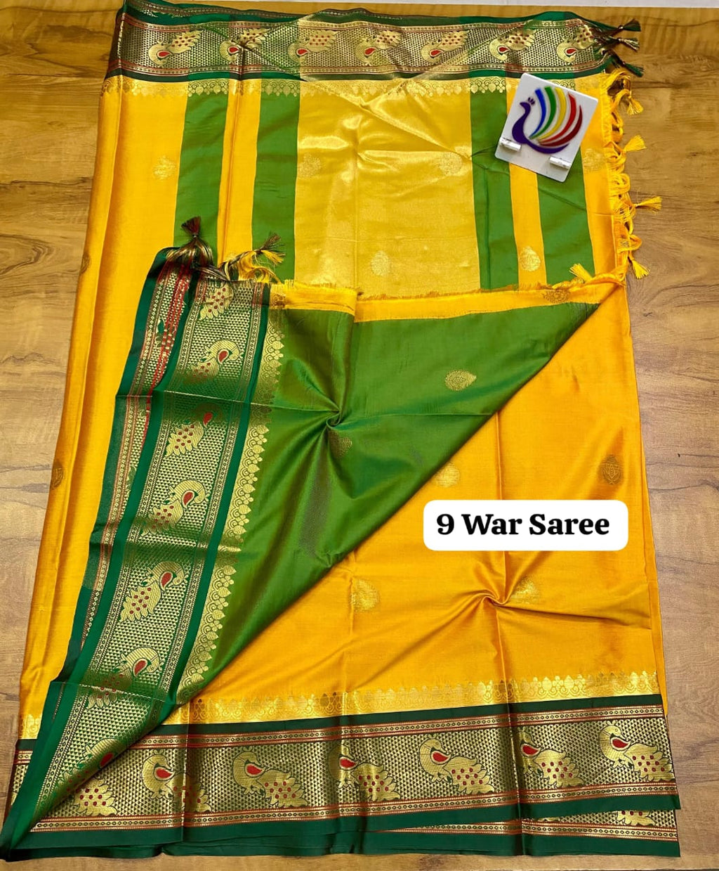 नऊवारी पैठणी Nauvari ( 9 Yard ) Paithani