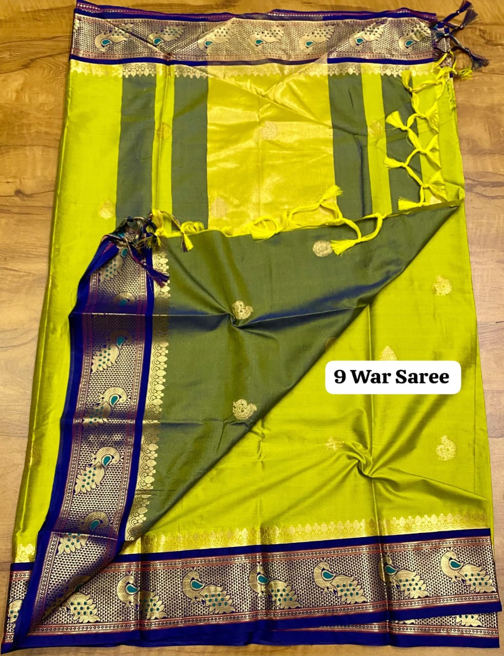 नऊवारी पैठणी Nauvari ( 9 Yard ) Paithani