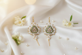 Bridal Pearl & Meenakari Earcuffs | Festive AD Jewellery