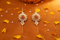 Festive Meenakari Bugdi | Pearl & AD Bridal Earcuffs