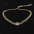 Golden Pendant Choker Necklace