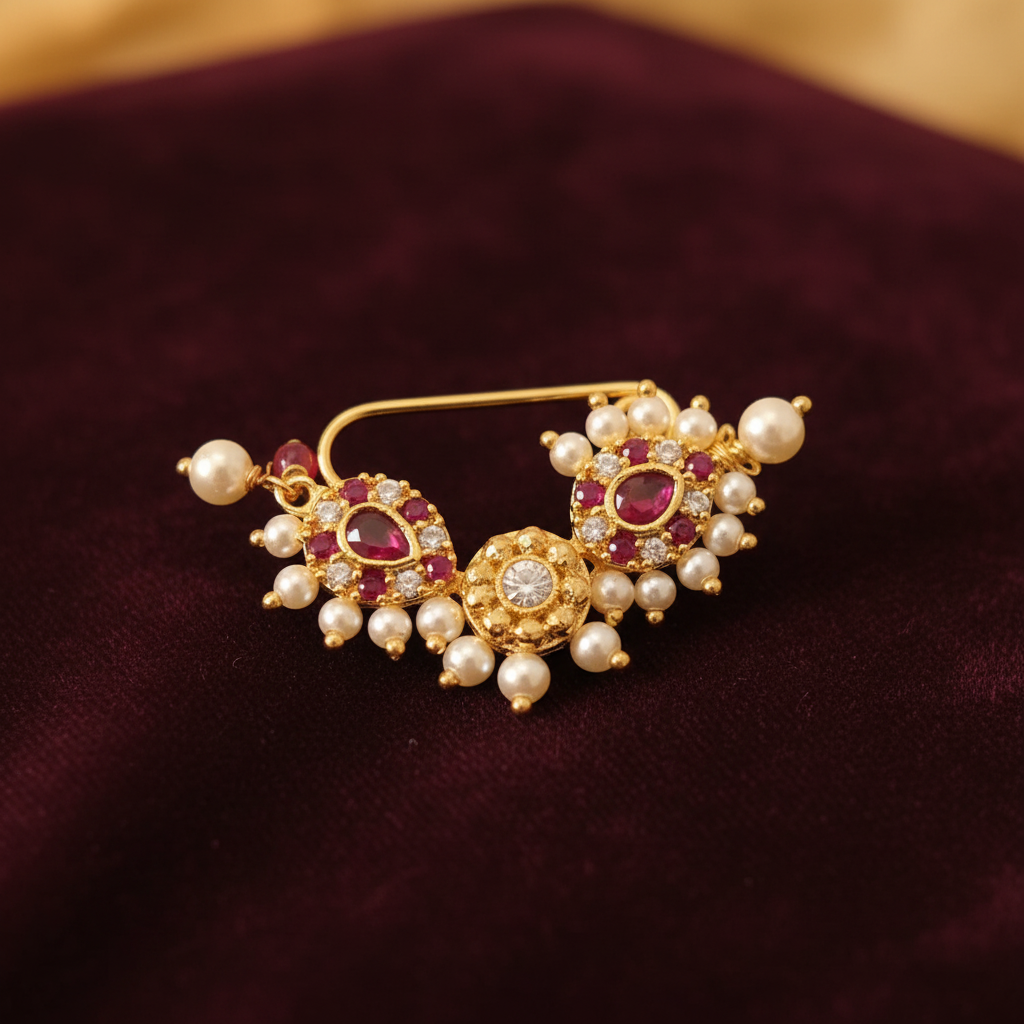 Nath Nose Pin - Upgraded