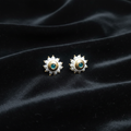 Pearl Studs Dark Background