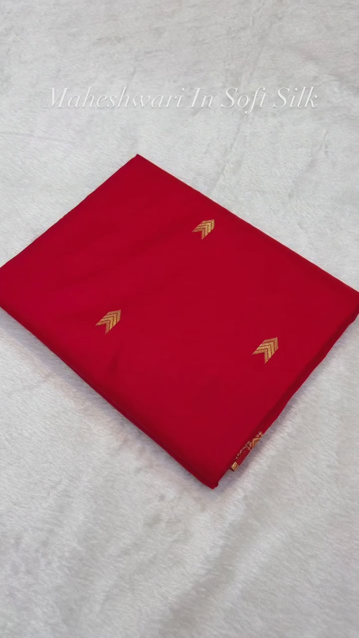 Maheshwari Soft Silk Saree !!