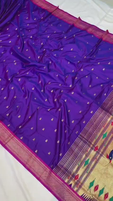 येवला फॅन्सी पल्लू पैठणी (   )